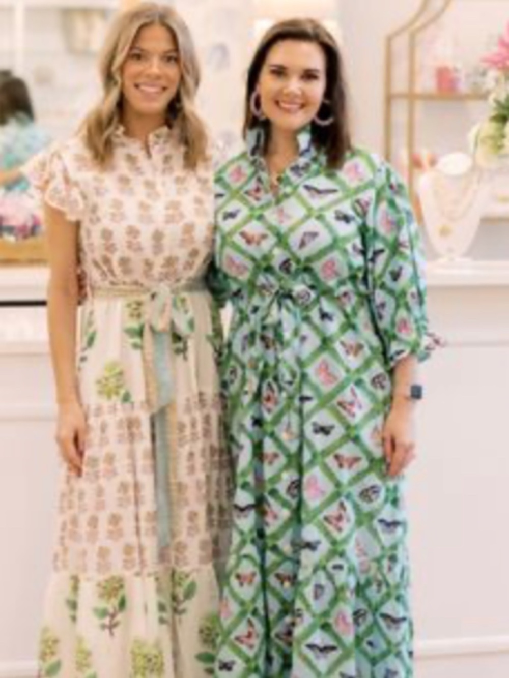 Holly Shae Boxwood Butterfly Catherine Dress NWT - Picture 5 of 5